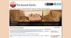 Desktop Screenshot of norwichcentre.org