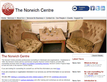 Tablet Screenshot of norwichcentre.org